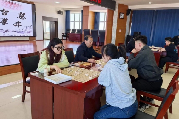 塞北管理区举办2025年趣味棋类比赛